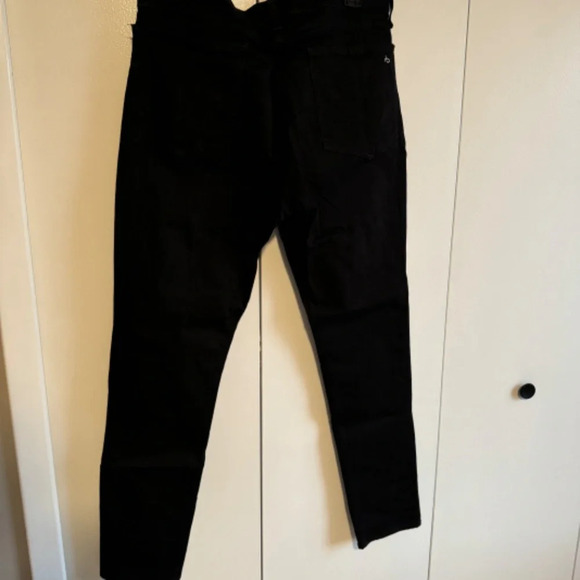 Rag & Bone Women’s Nina High-Rise Skinny Jeans Black Size 33 - Picture 6 of 8